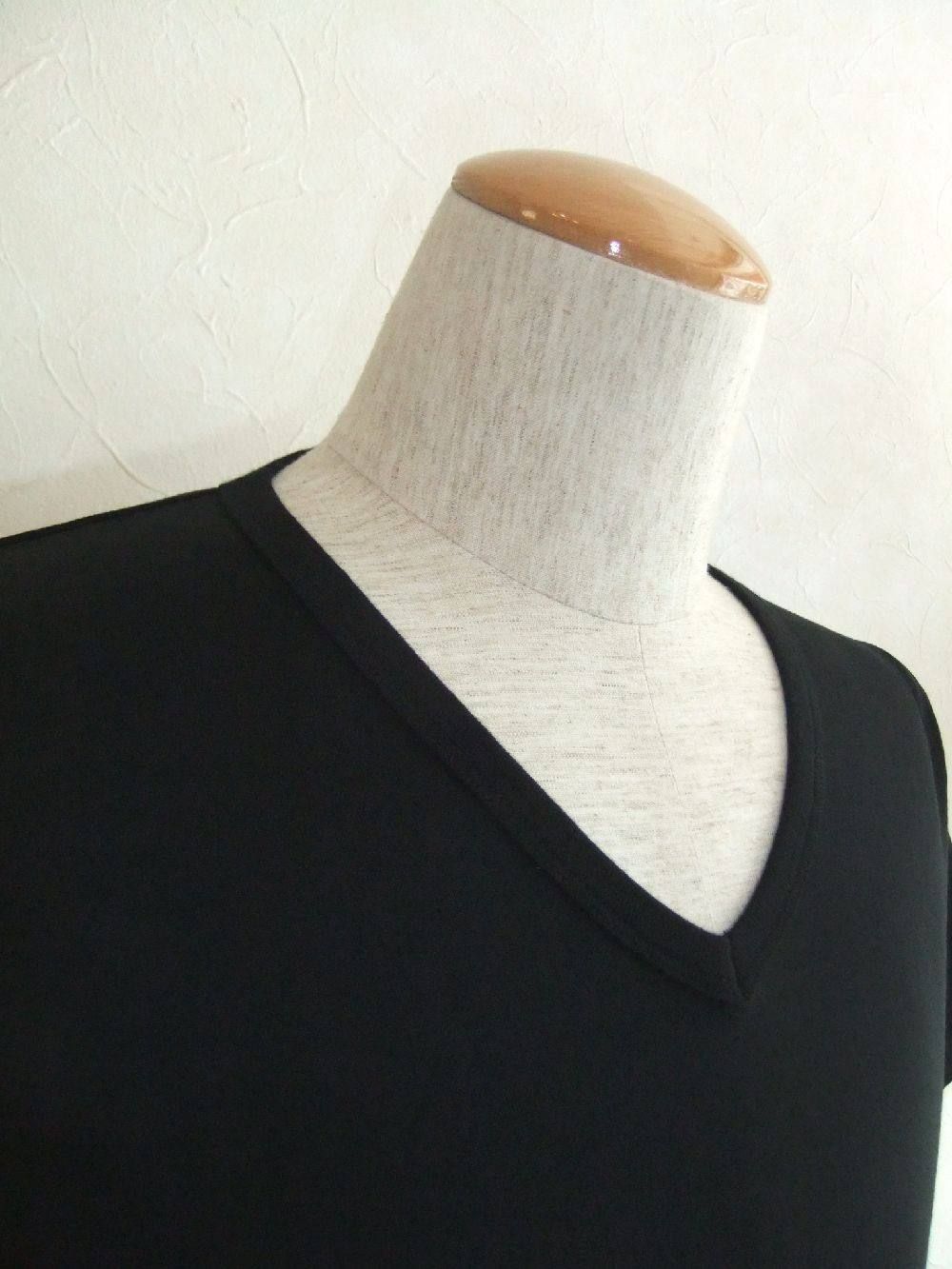 ☆&LAP&PISTOL SWARO CRYSTAL V NECK-SHIRT