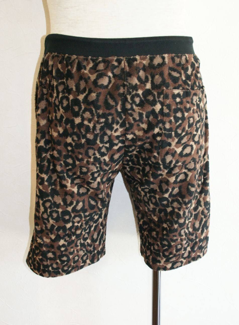 LEOPARD PILE JAQUARD H/PANTS