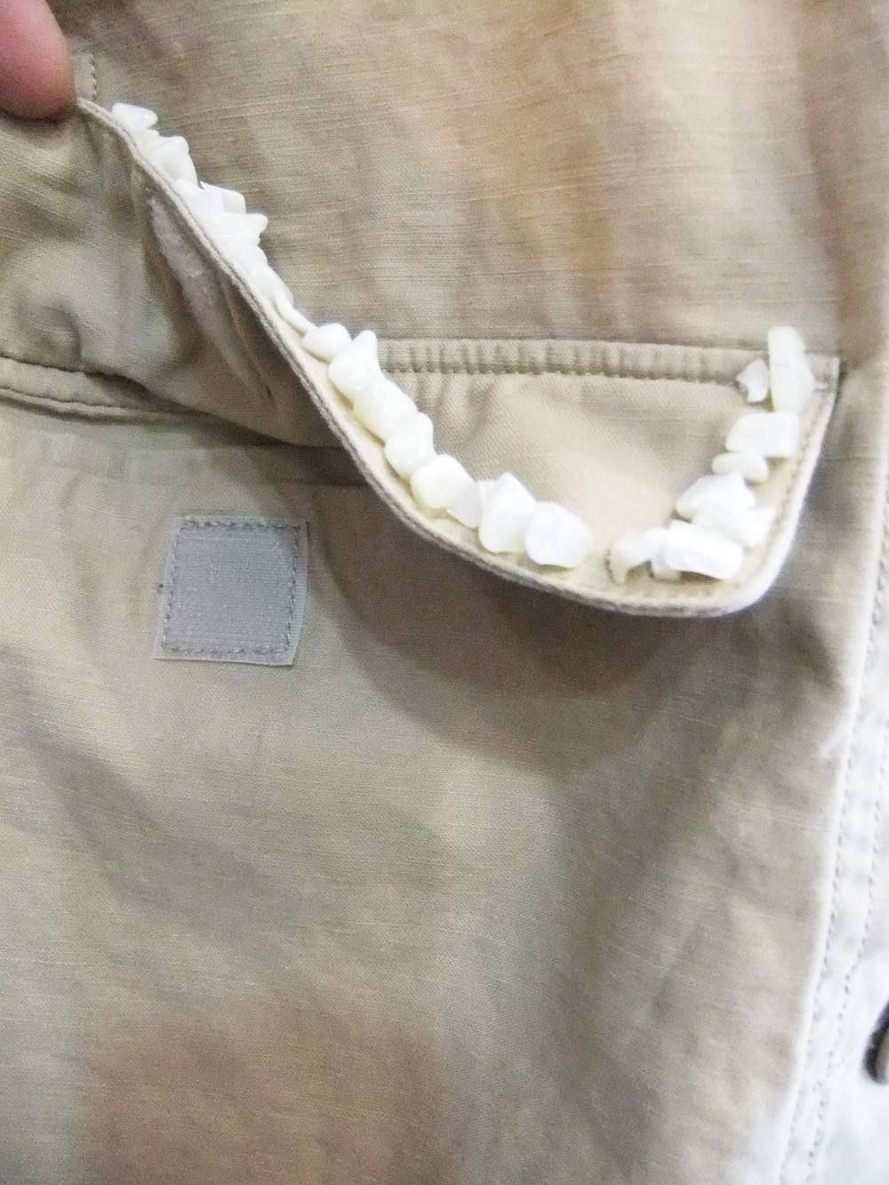 BLANC basque (ブランバスク) シェルストーン付き ワイドベスト