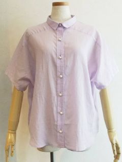 BLANC basque (ブランバスク) テンセル ダンガリー シャツ