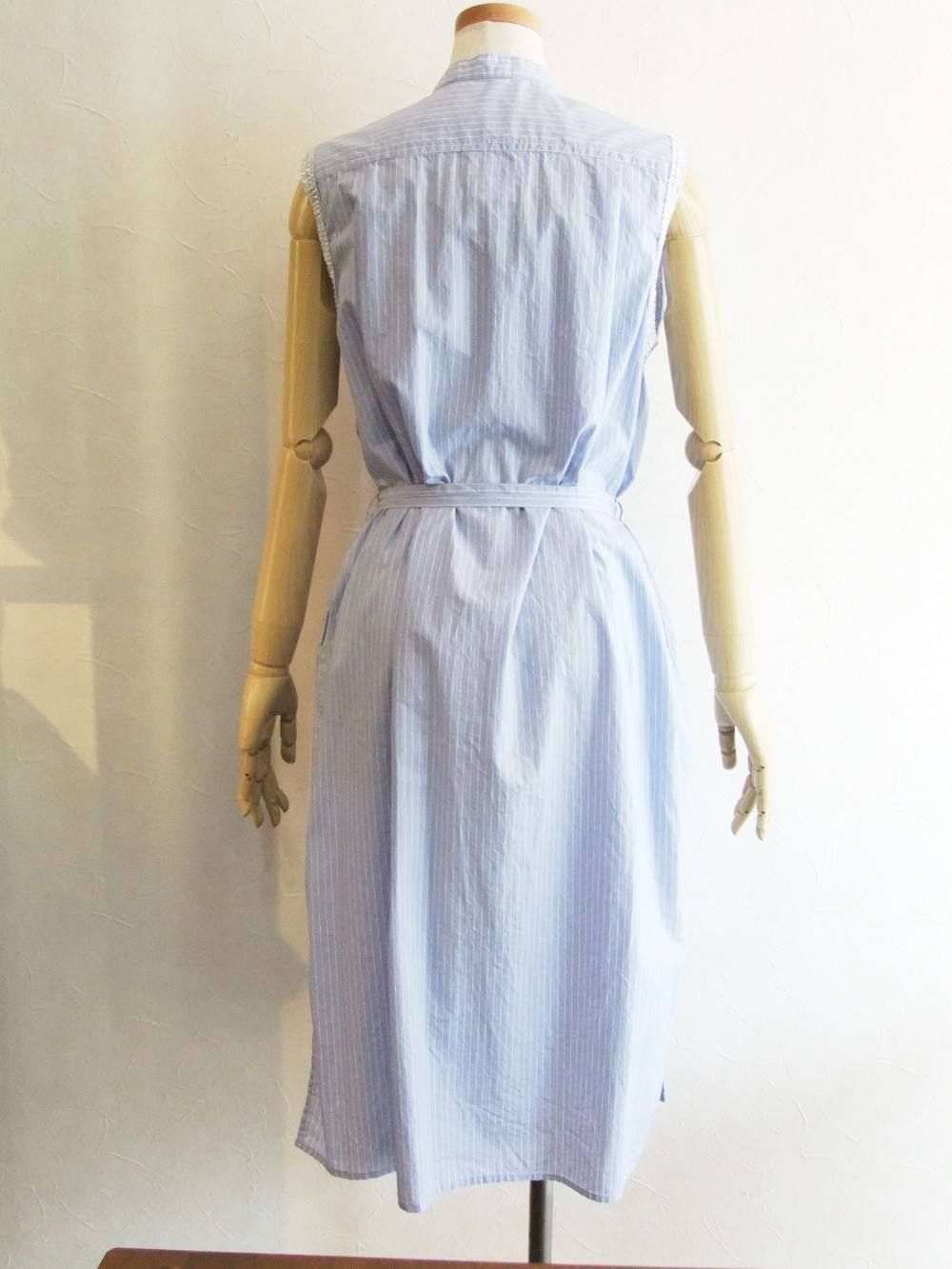BLANC basque (ブランバスク) ノースリーブ シャツ ワンピース   BB72-119