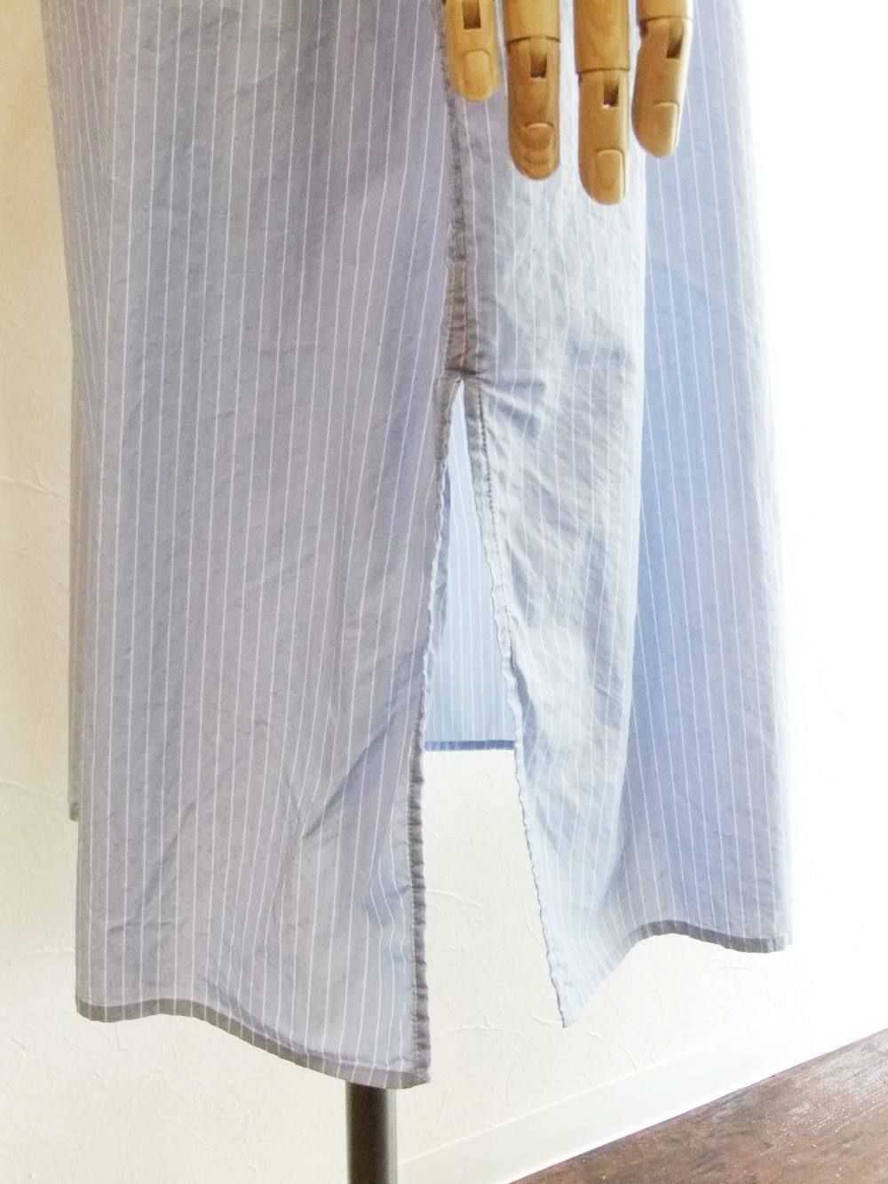 BLANC basque (ブランバスク) ノースリーブ シャツ ワンピース   BB72-119