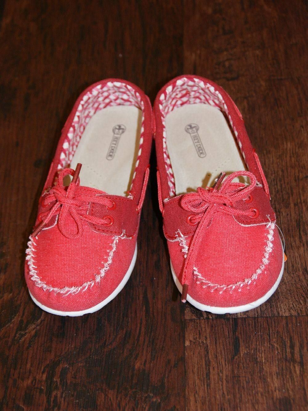 POSITANO  DECK SHOES(RED)