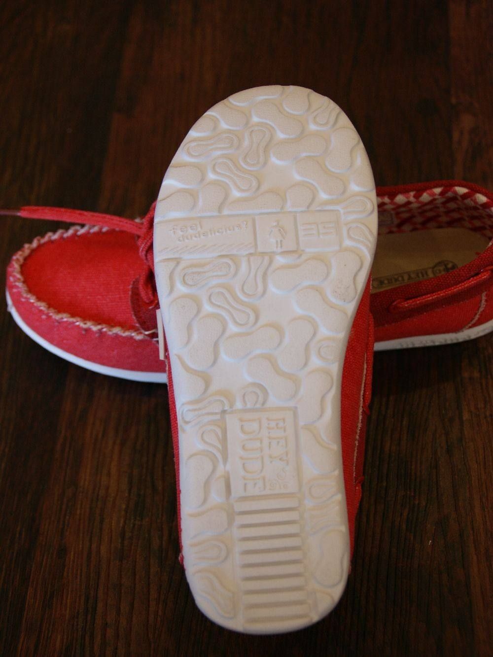 POSITANO  DECK SHOES(RED)