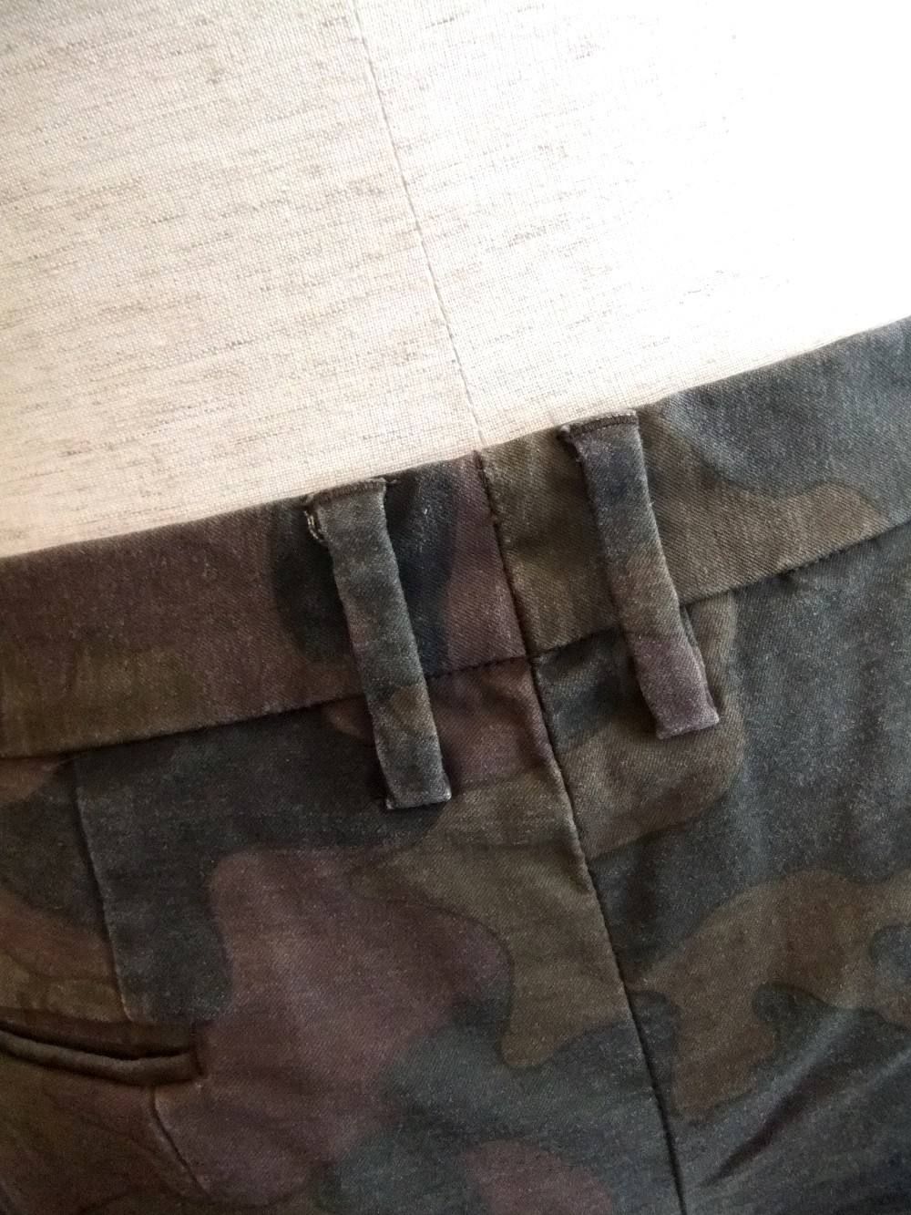 SHORT TROUSER CAMO