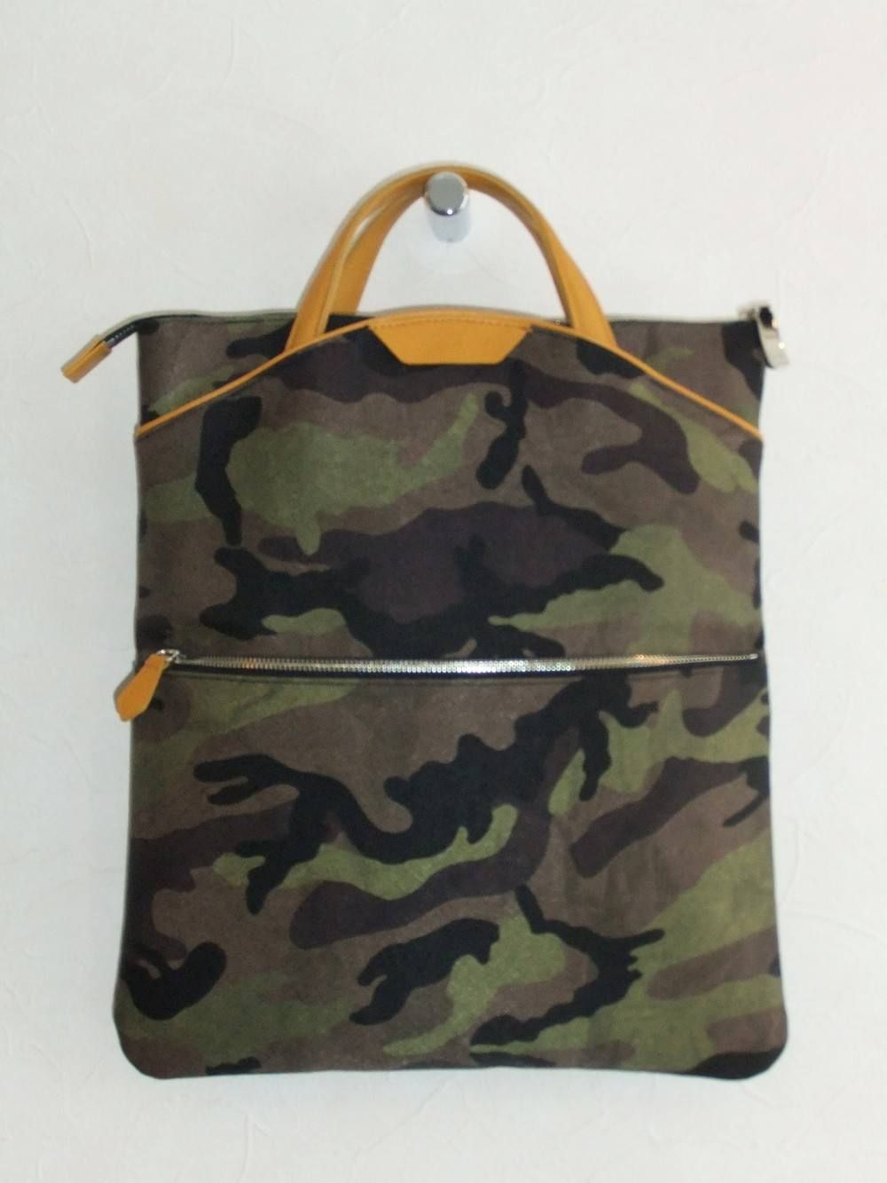 CLUTCH BAG  (Camo×Yellow)