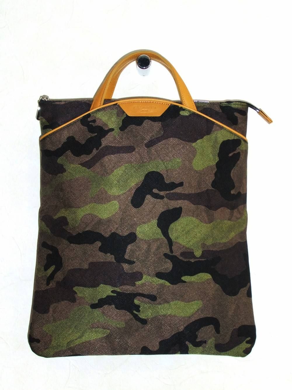 CLUTCH BAG  (Camo×Yellow)