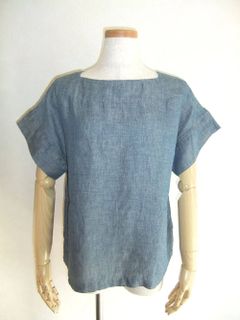 BOATNECK PULL-OVER(BLUE)