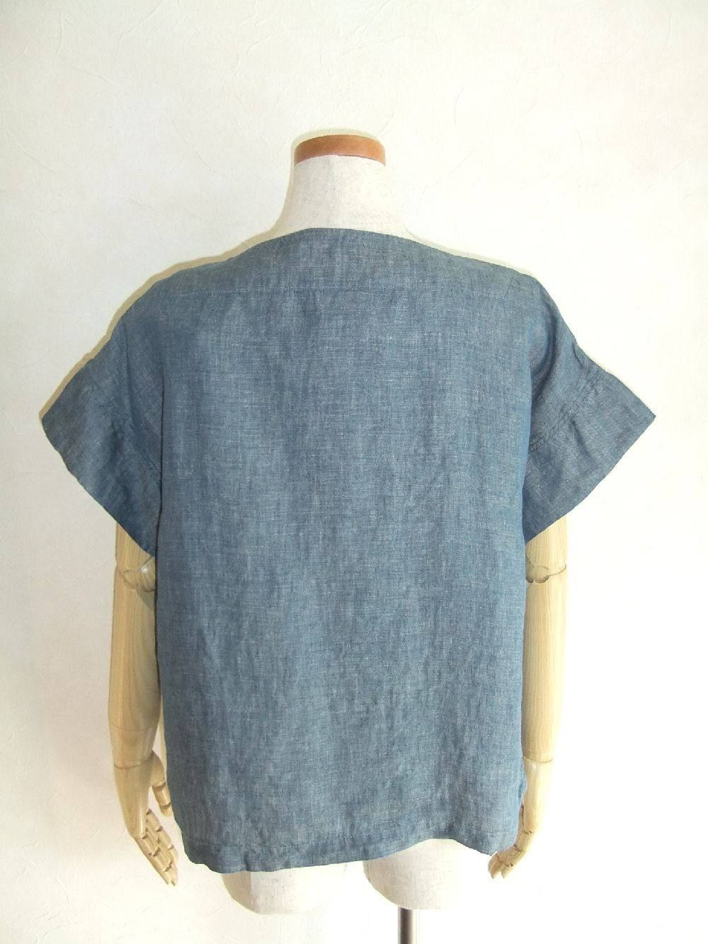 BOATNECK PULL-OVER(BLUE)