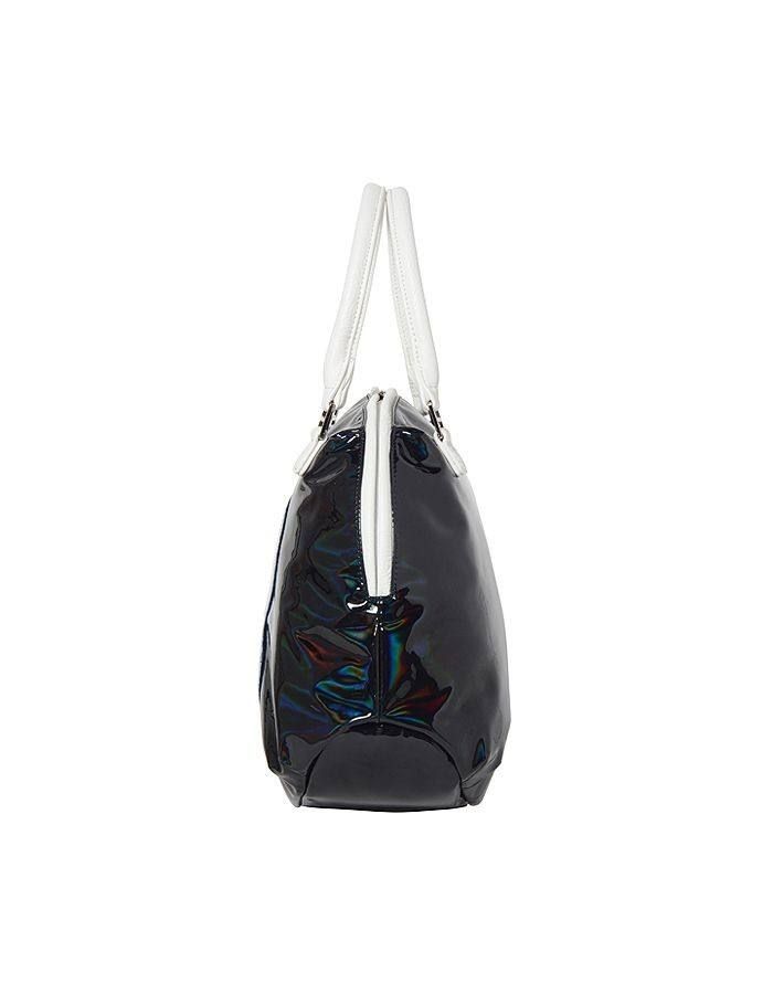 PU エナメル 2WAY "8" BAG (MINI)