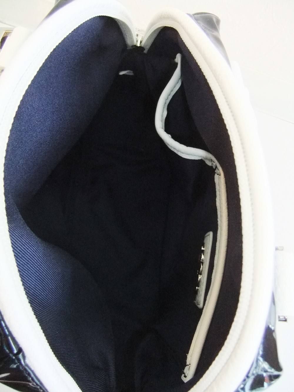 PU エナメル 2WAY "8" BAG (MINI)