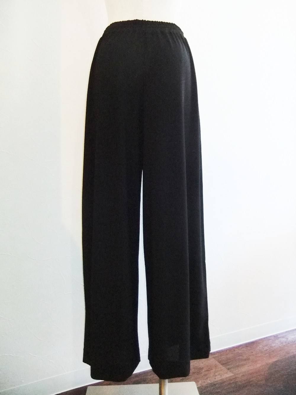 GEORGETTE WASTE GUM WIDE PANT