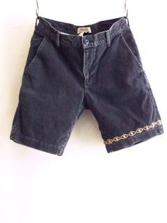 REMI RELIEF (レミレリーフ)スタッズ付き コーデュロイ ハーフパンツ