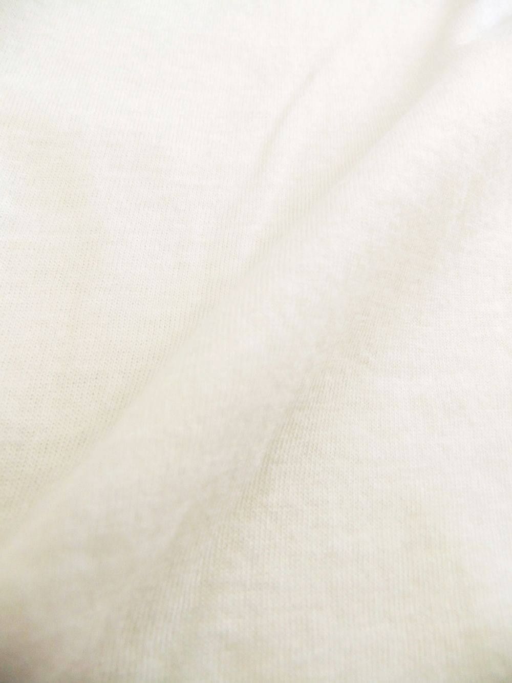 BLANC basque (ブランバスク) 変形 デザイン Vネック Tシャツ