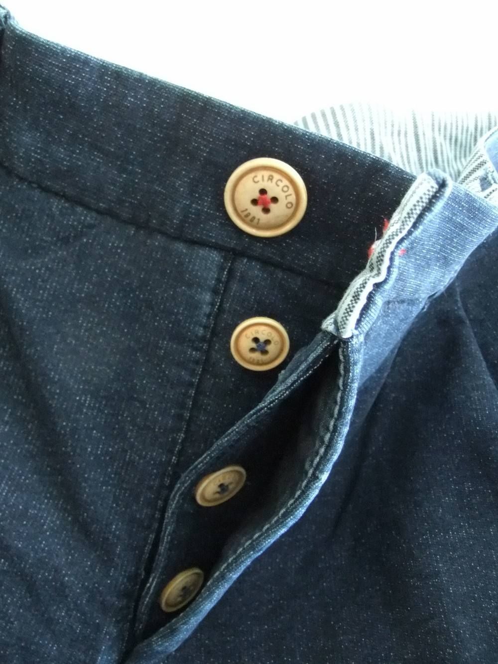 INDIGO JERSEY PANTS