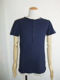 LIKE VINTAGE HENLEY T-SHIRT