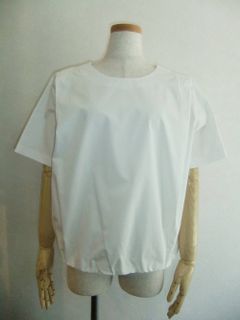 COTTON TYPEWRITER BLOUSE