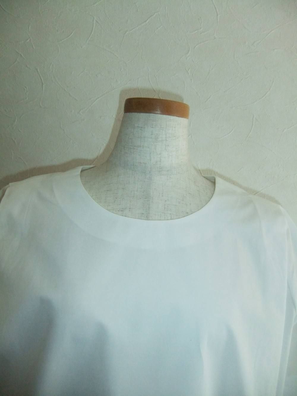 COTTON TYPEWRITER BLOUSE