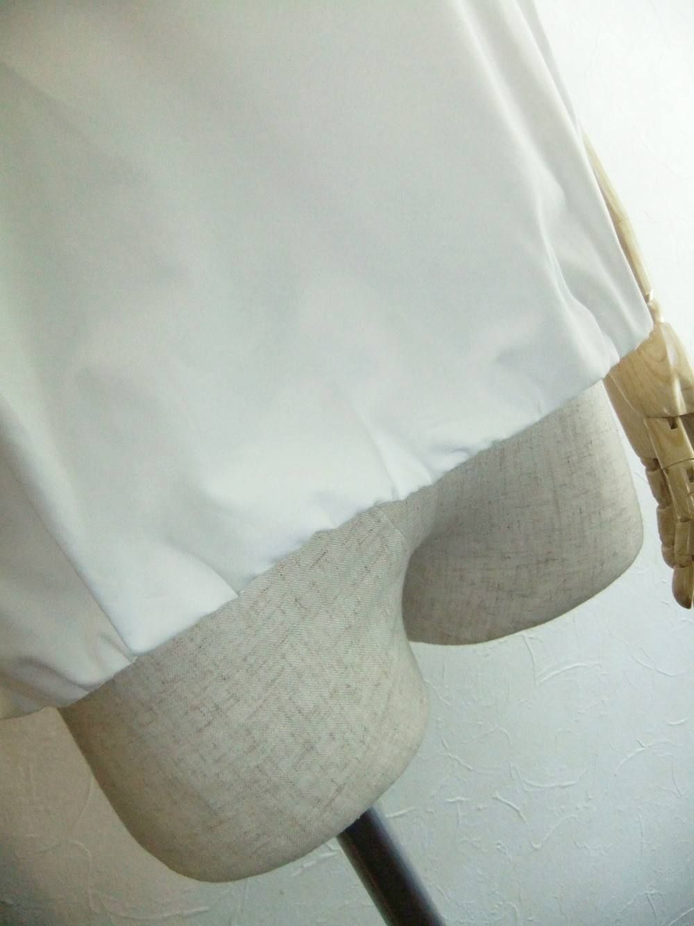 COTTON TYPEWRITER BLOUSE