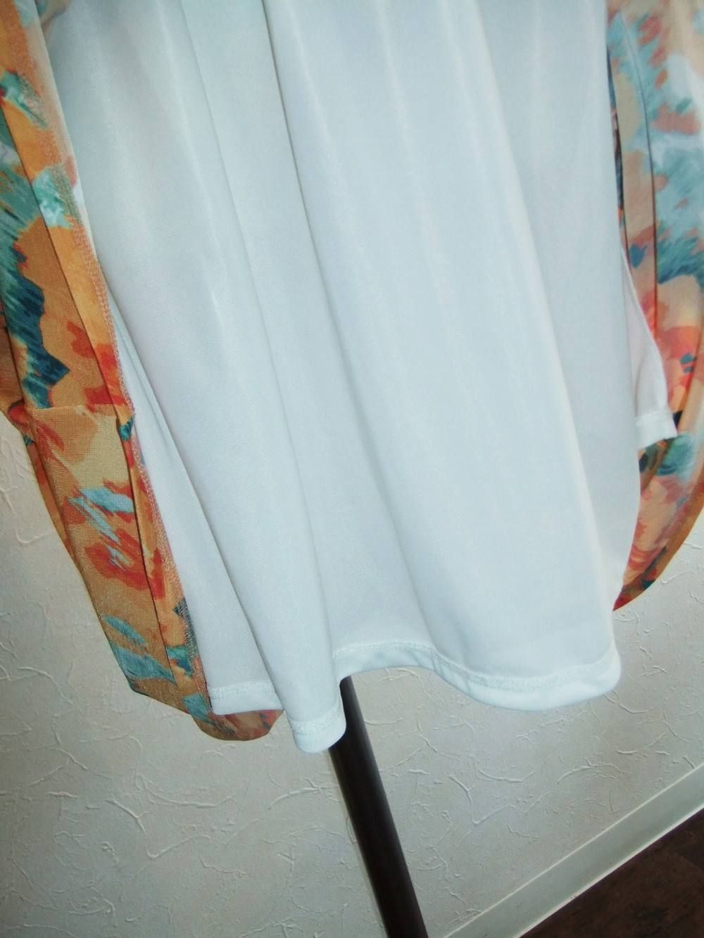 POLYESTER FLOWER PRINT ONEPIECE