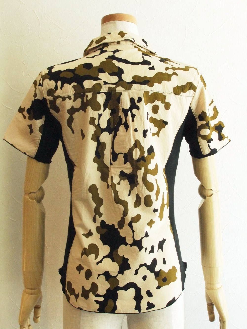 COOMB (クーム) カモ プリント ポロ Tシャツ