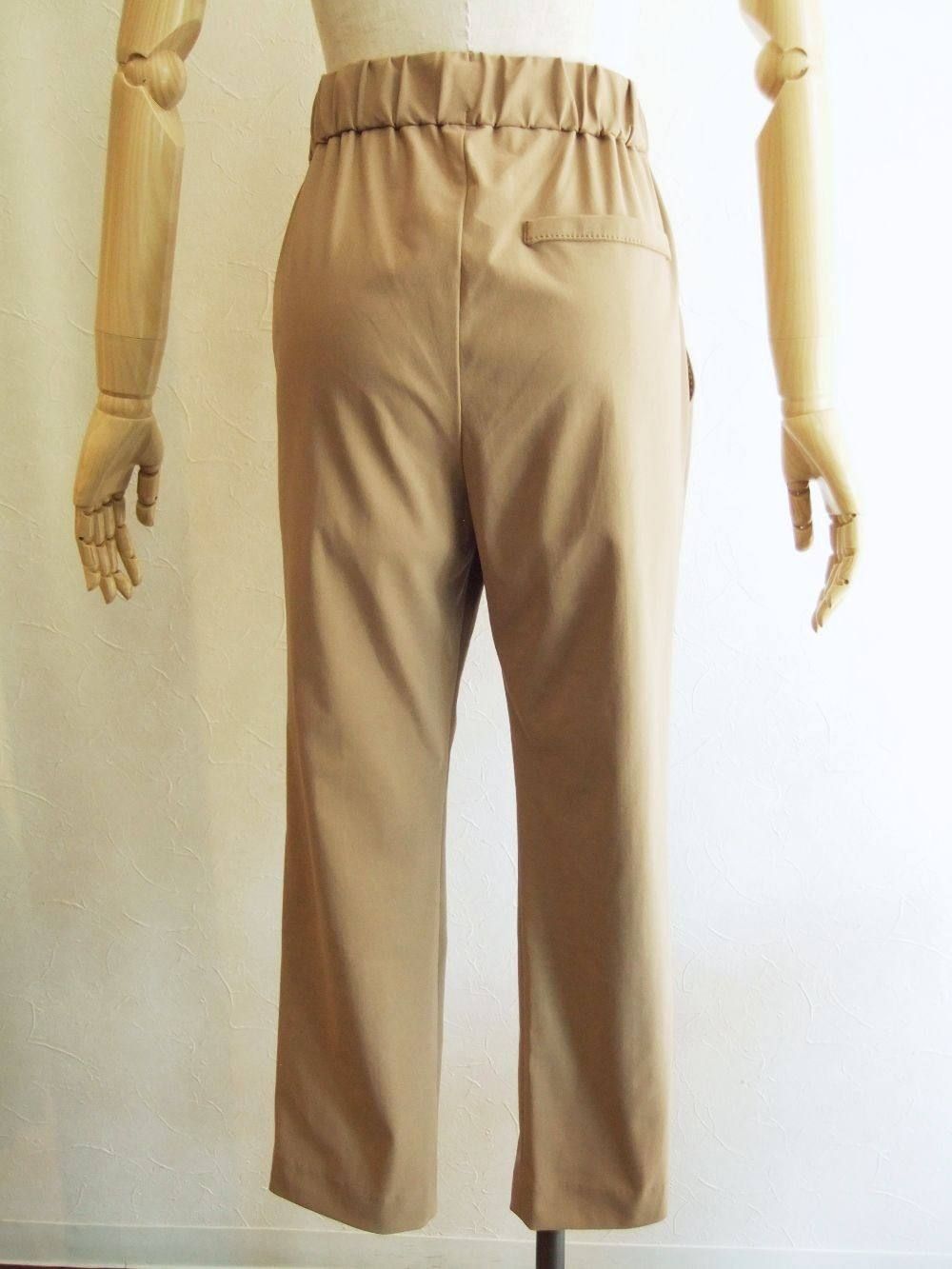 COOMB (クーム) リボン付 ペグトップ パンツ