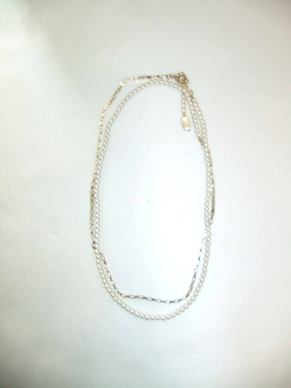 PEARL x CHAIN NECKLACE