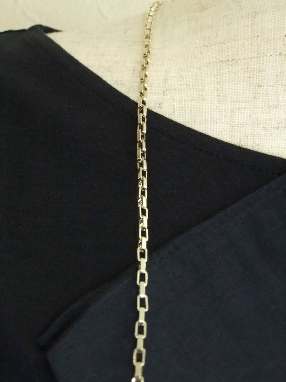PEARL x CHAIN NECKLACE