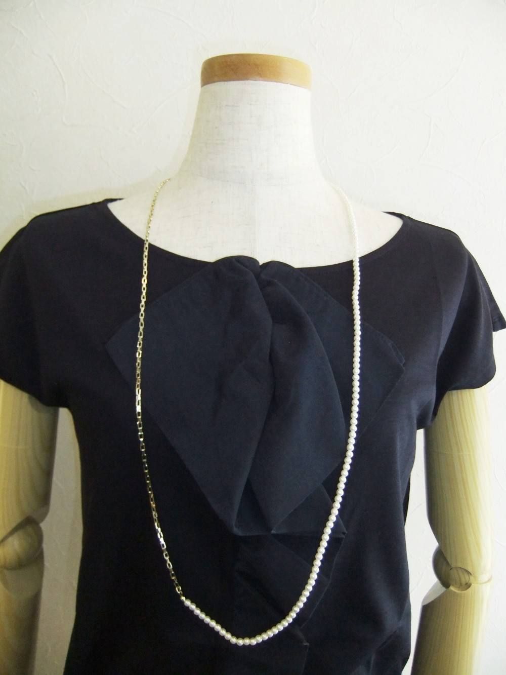 PEARL x CHAIN NECKLACE