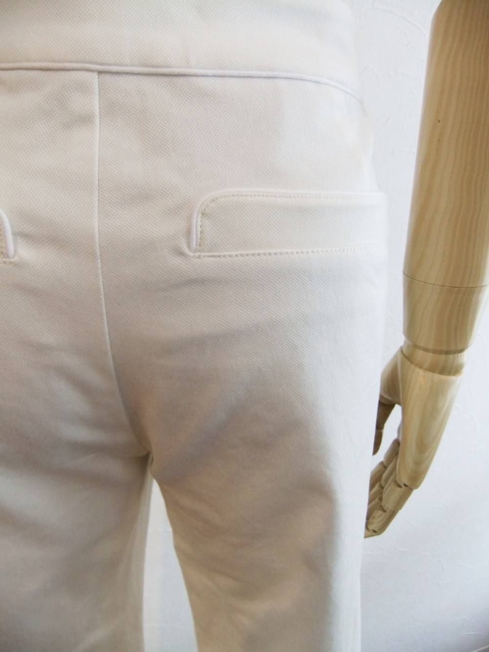 COTTON STRETCH PANTS