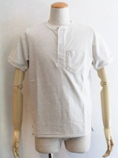 REMI RELIEF (レミレリーフ)ポケット ヘンリーネック Tシャツ