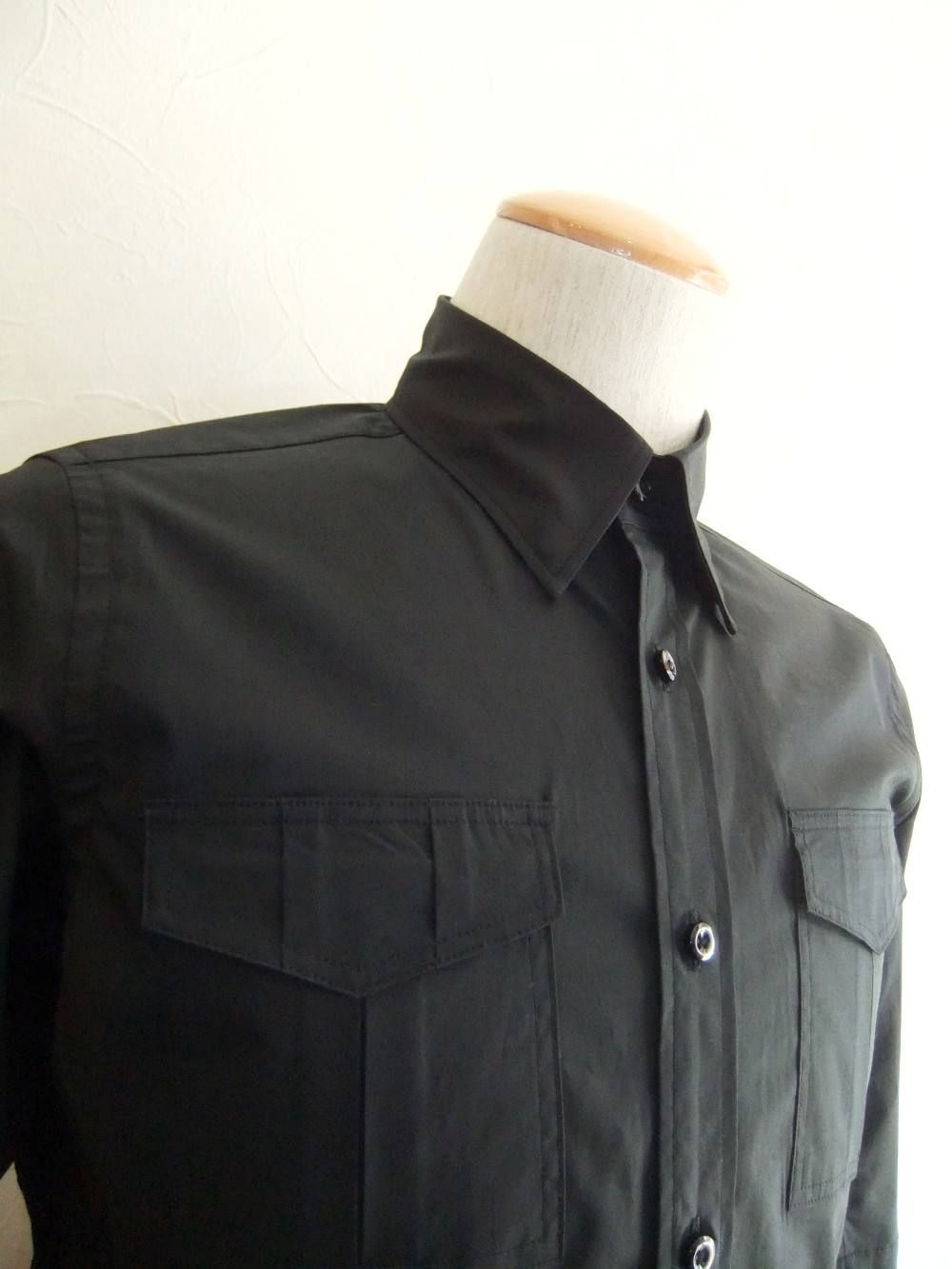 SIDE JERSEY SAFARI SHIRT