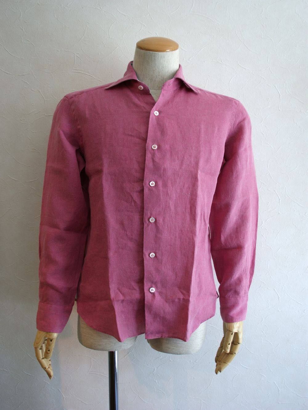 OVERDYED LINEN SHIRT (春夏)