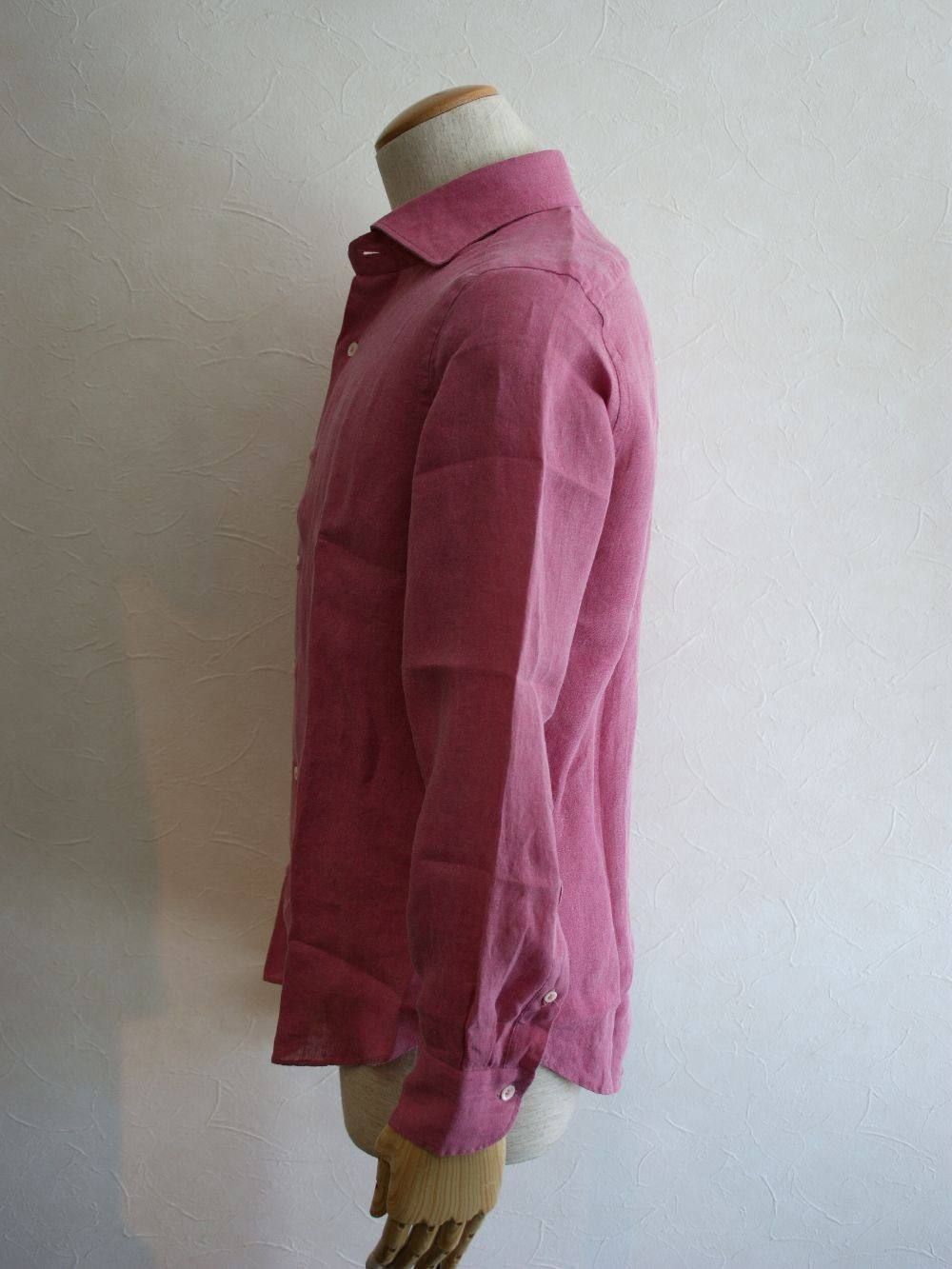 OVERDYED LINEN SHIRT (春夏)