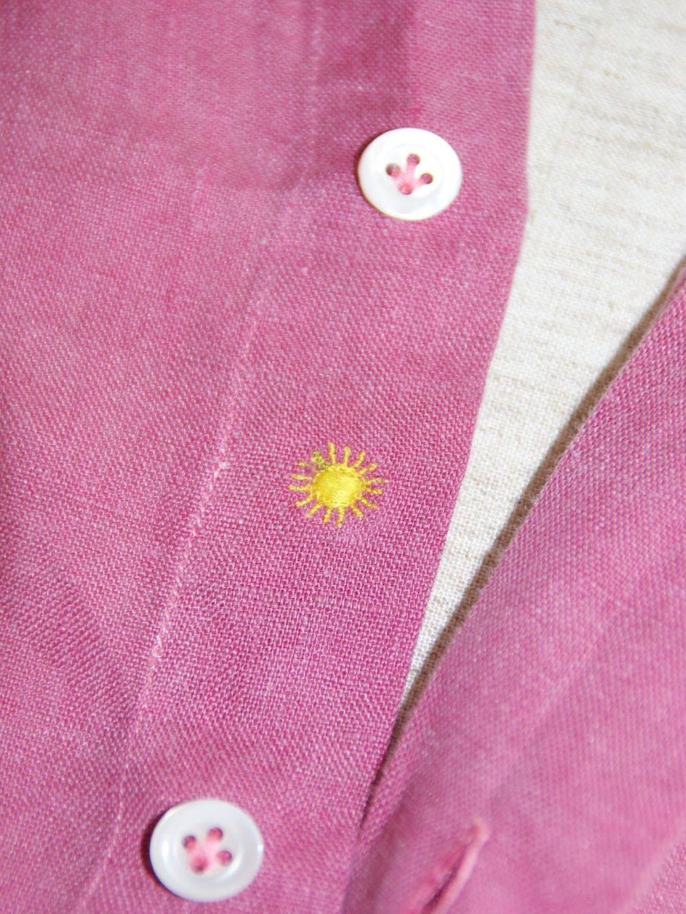 OVERDYED LINEN SHIRT (春夏)