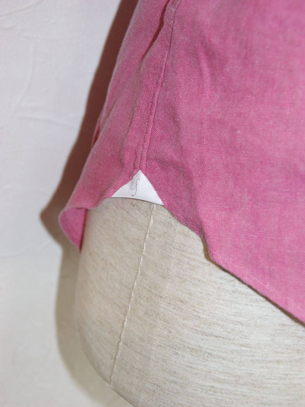 OVERDYED LINEN SHIRT (春夏)