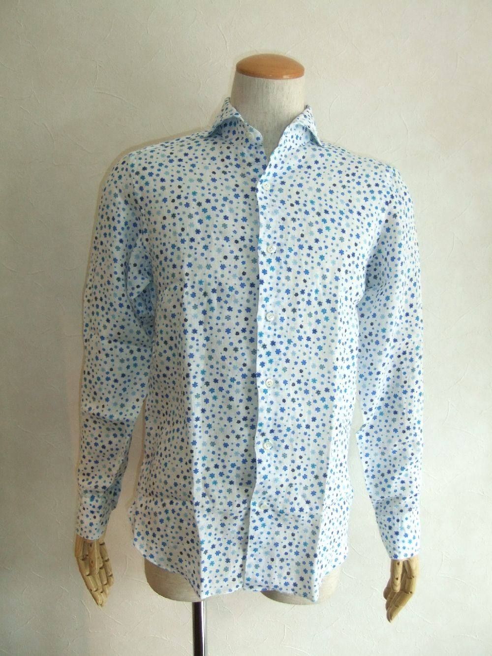 giannetto portofino シャツ GIANNETTO PORTOFINO Medium Denim Shirt COMFORT FIT | Guarino