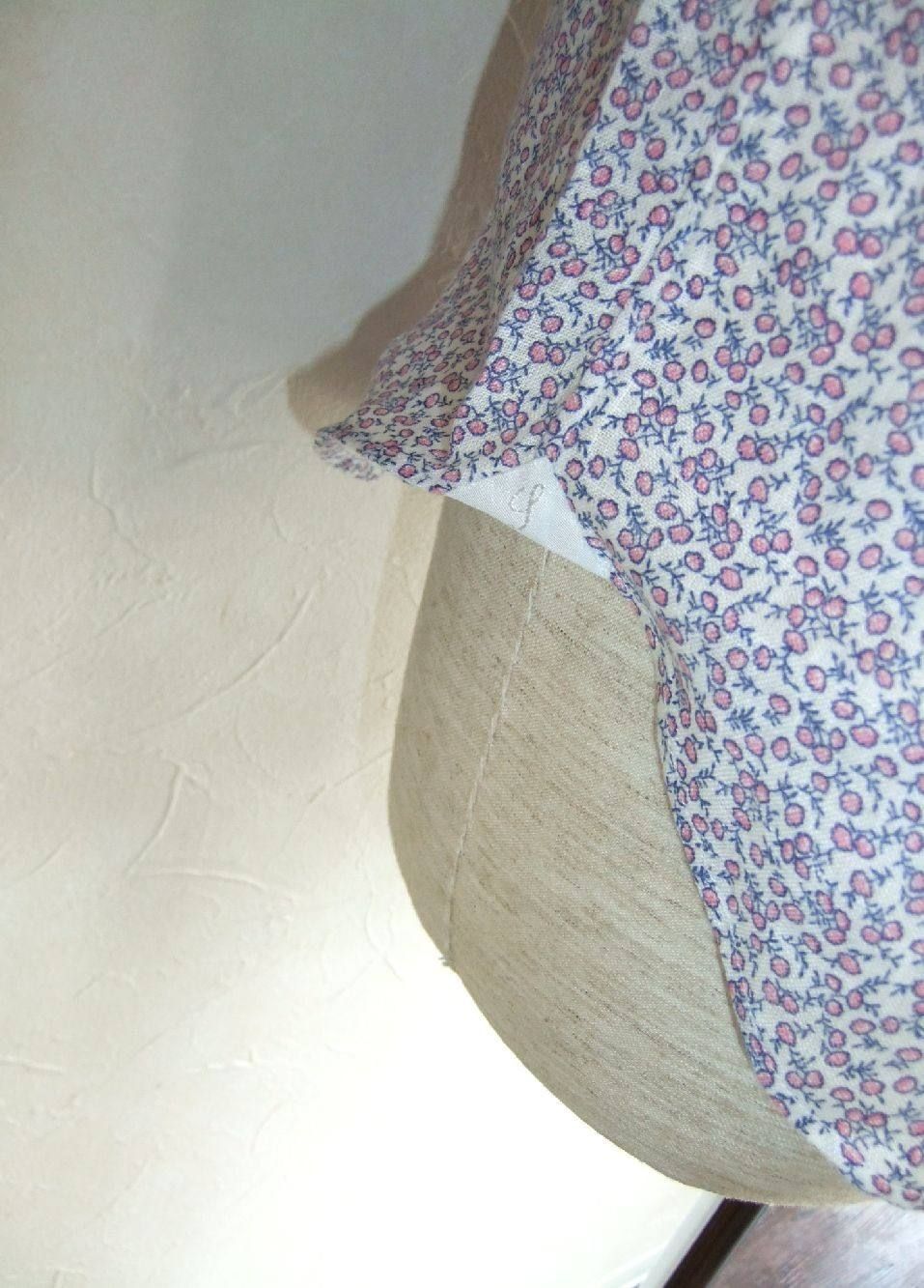 FLOWER PRINT  LINEN SHIRT (春夏)