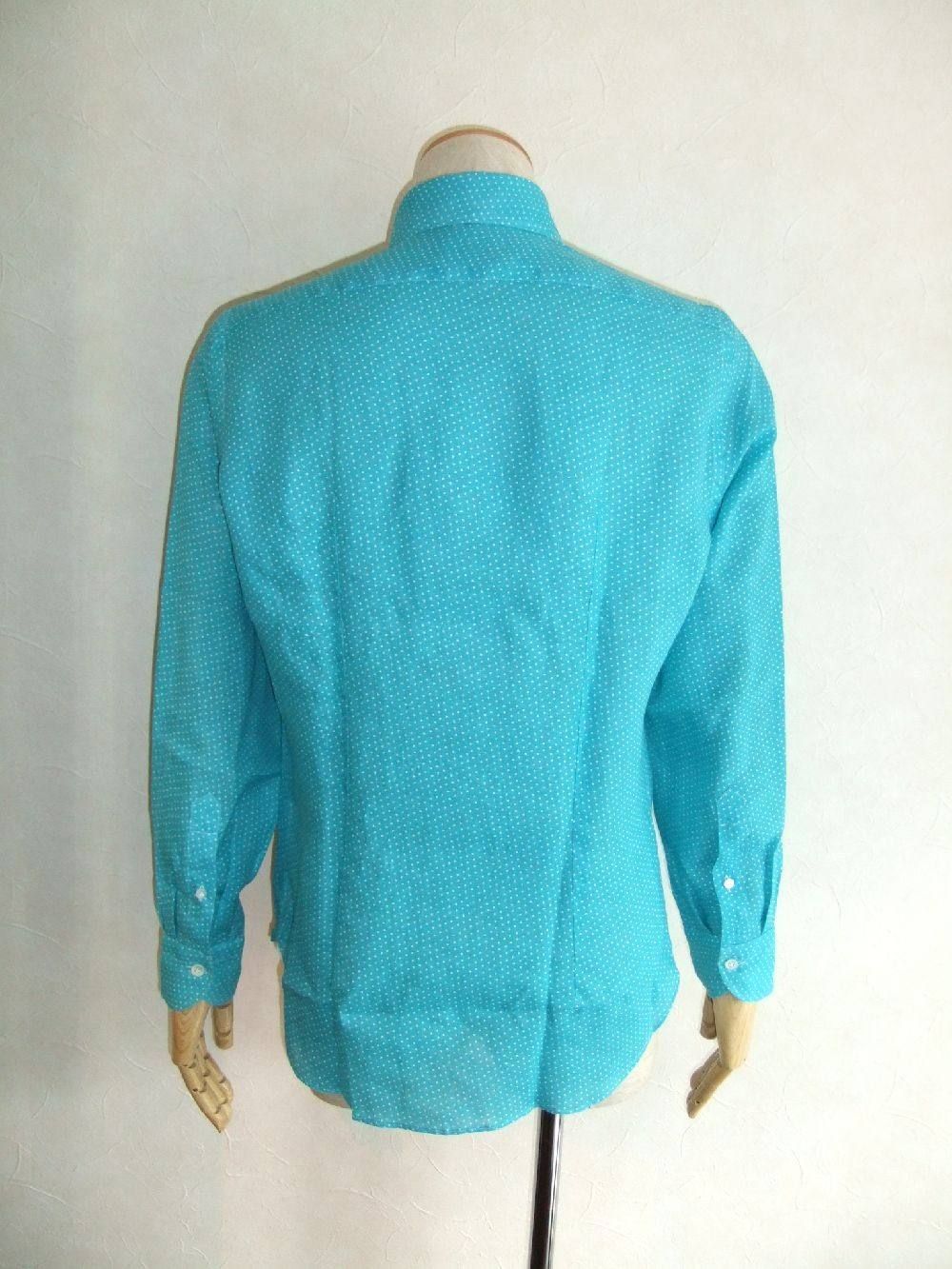HEART PRINT  LINEN SHIRT