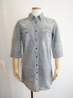 5oz GRAY CHAMBRAY SHIRT OP