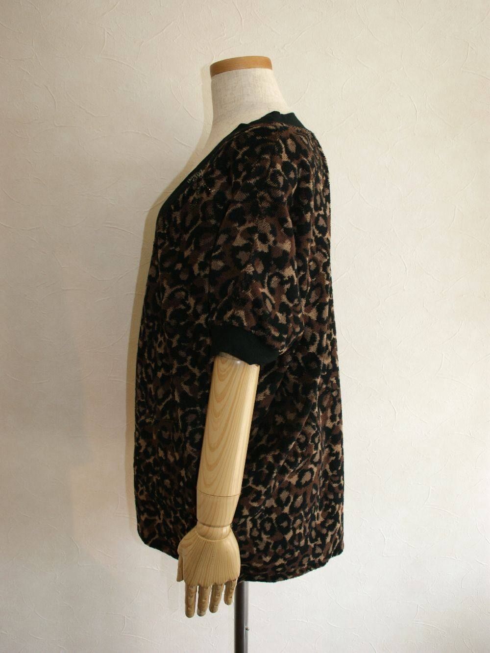 PILE JAQUARD PONCHO