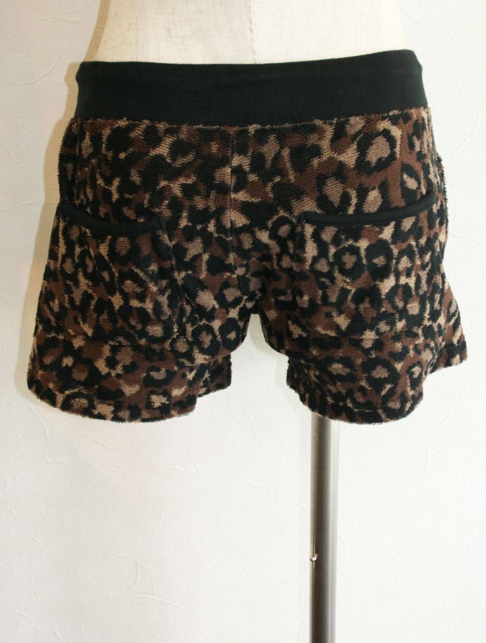 PILE JAQUARD SHORT PANTS