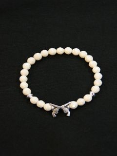NATURAL STONE BRACELET(WH)