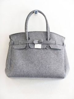 BAG ICON//FELTRO-FELT (GRIGIO INDIANO)