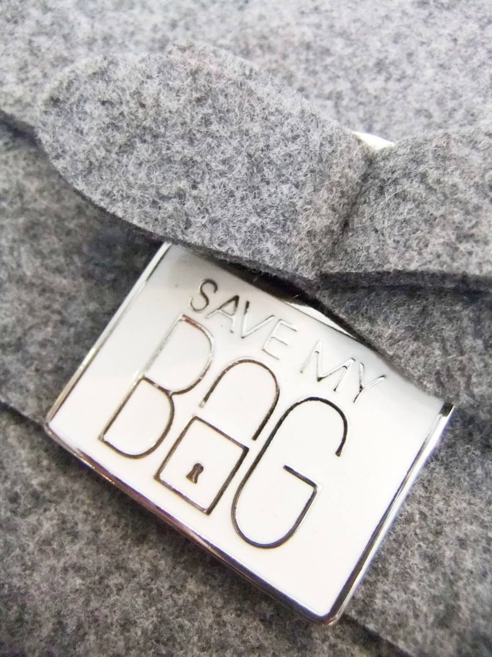 BAG ICON//FELTRO-FELT (GRIGIO INDIANO)