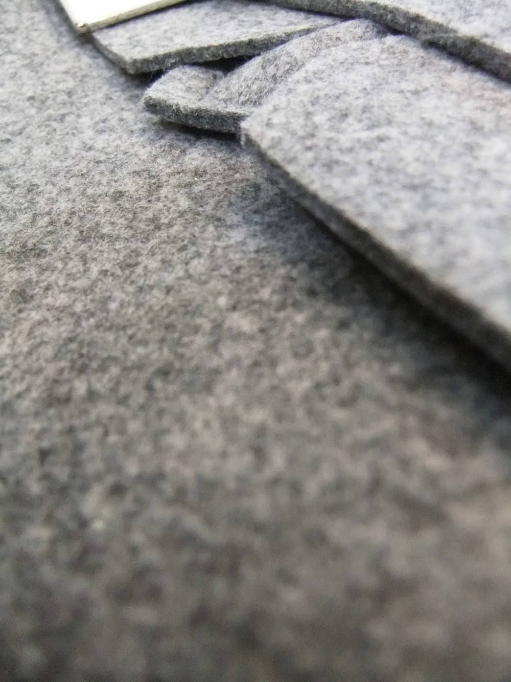 BAG ICON//FELTRO-FELT (GRIGIO INDIANO)