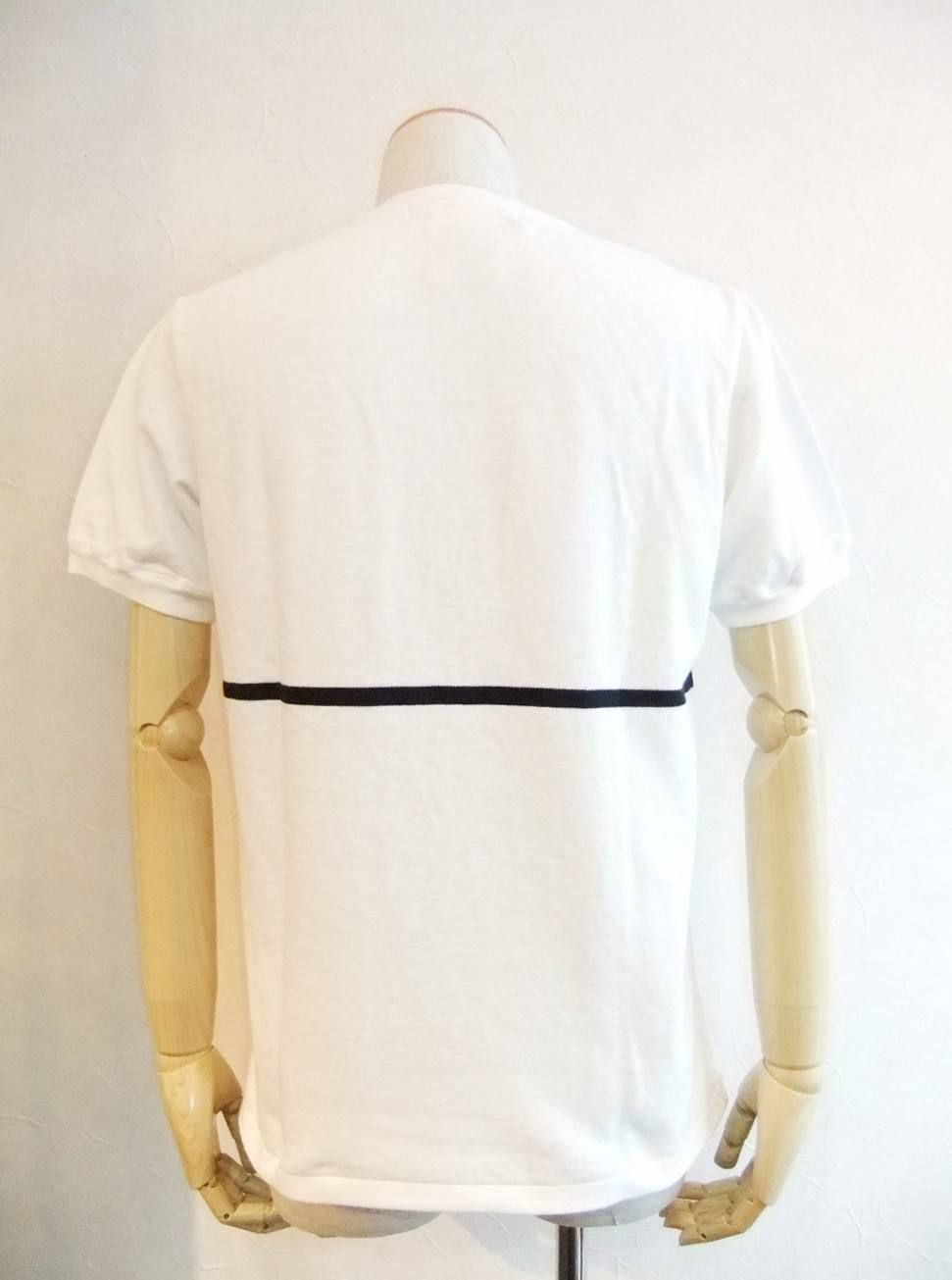 REMI RELIEF (レミレリーフ) 鹿子シルケットボーダーヘンリーTシャツ