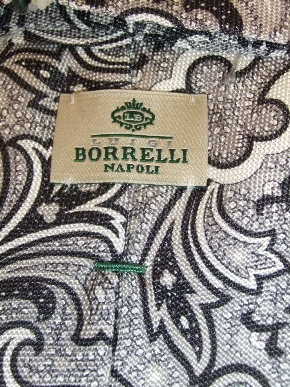 LUIGI BORRELLI - シルクペイズリープリント セッテビエゲタイ
