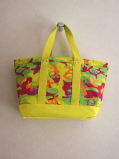 カモフラ トートバッグ(小)