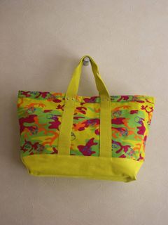 カモフラ トートバッグ(大)
